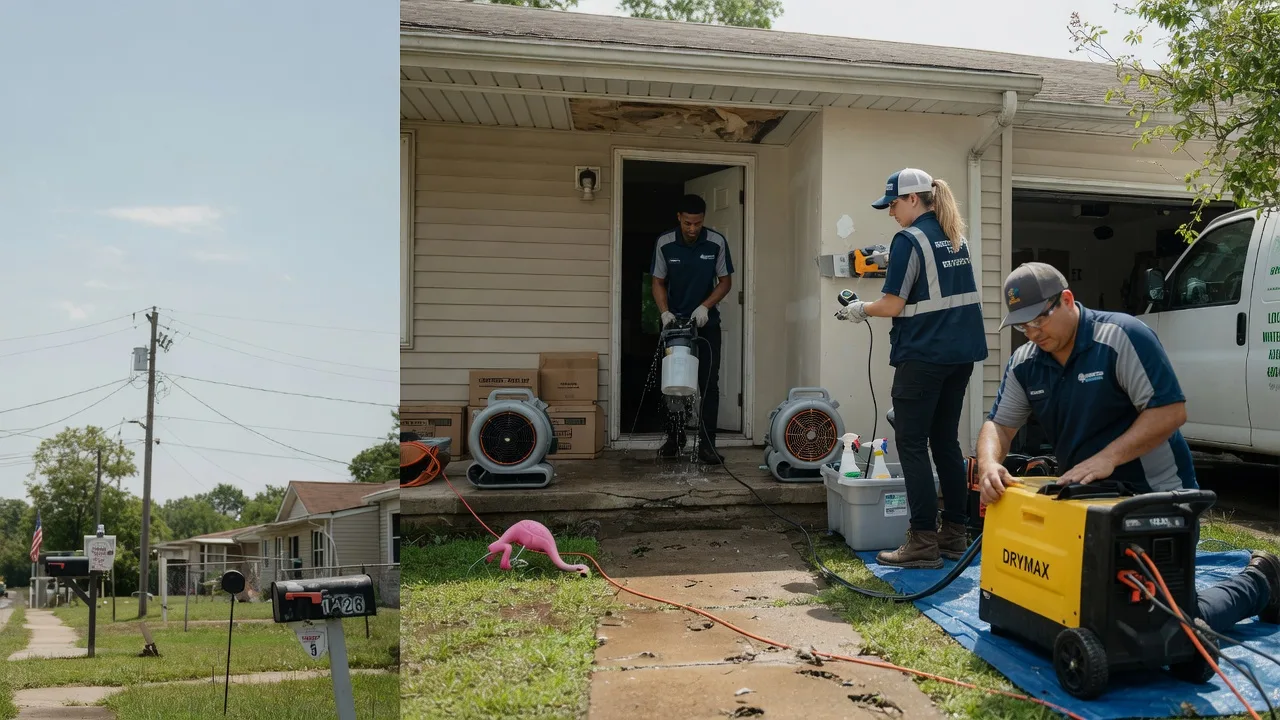Storm Damage Water Removal in Cookeville, TN near me